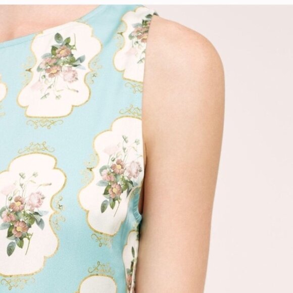 Pakaj & Nidhi floral midi dress (Anthropologie) - Picture 5 of 7